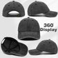 Barely tolerable embroidered cap