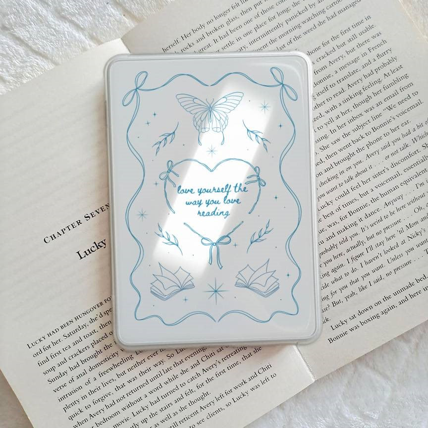 Love yourself Kindle insert blue