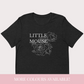 Haunting Adeline inspired t-shirt with Little Mouse and rose design.