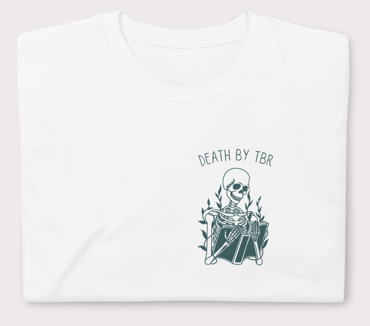 Death by TBR cotton t-shirt