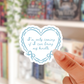 bring my kindle heart sticker