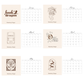 HALF PRICE! Bookish desk calendar 2026 - leftover from the 2025 advent calendar