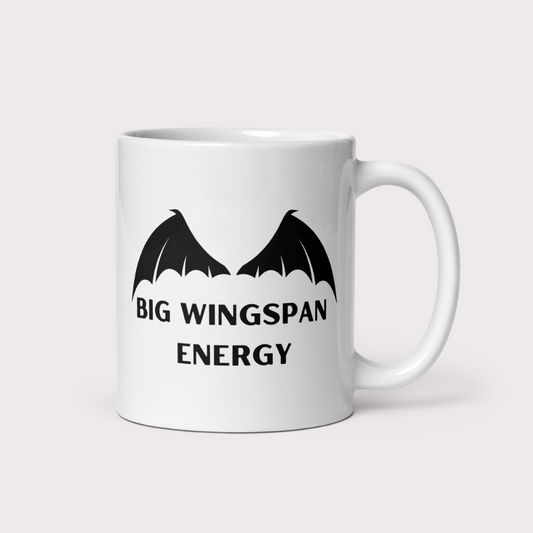 ACOTAR Big wingspan energy ceramic 11oz mug - officially licensed by Sarah J. Maas