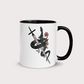 Snake and sword fantasy book inspired 11oz ceramic mug