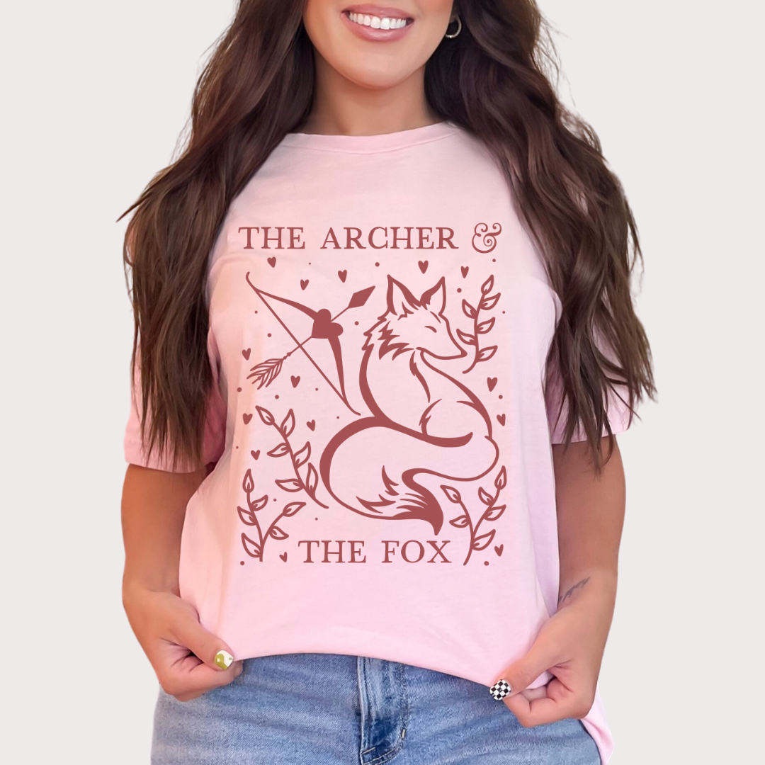 The archer and the fox t-shirt