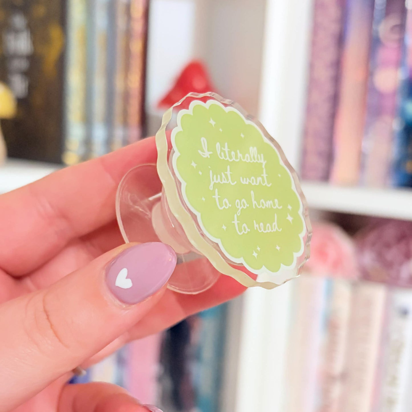 go home and read kindle/phone grip