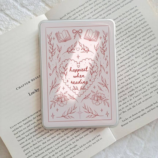 Happiest when reading Kindle insert