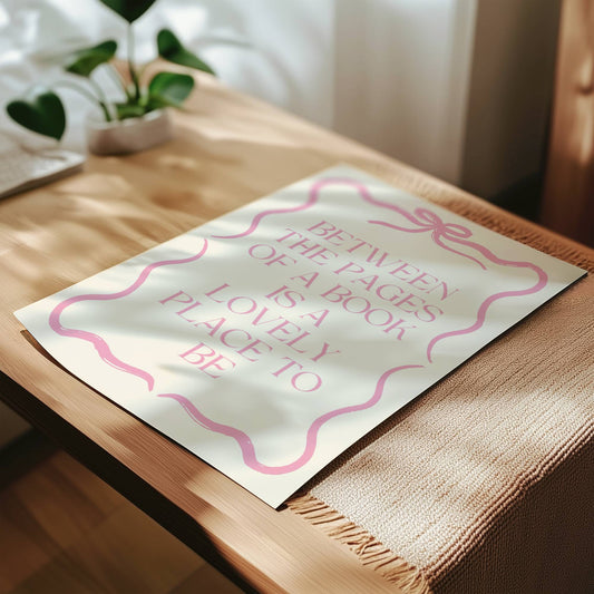 between the pages poster