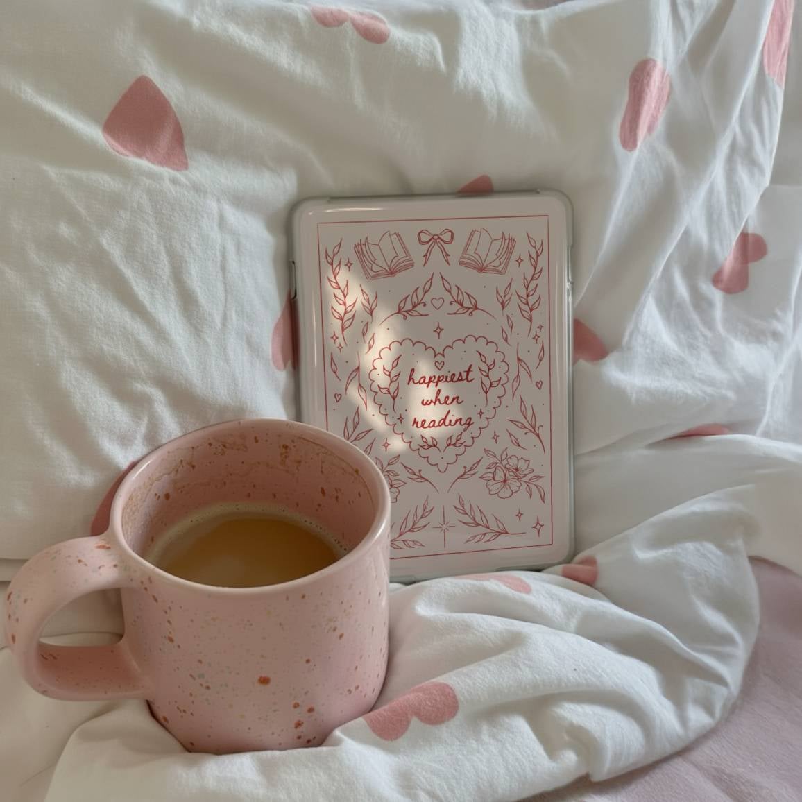 Happiest when reading Kindle insert