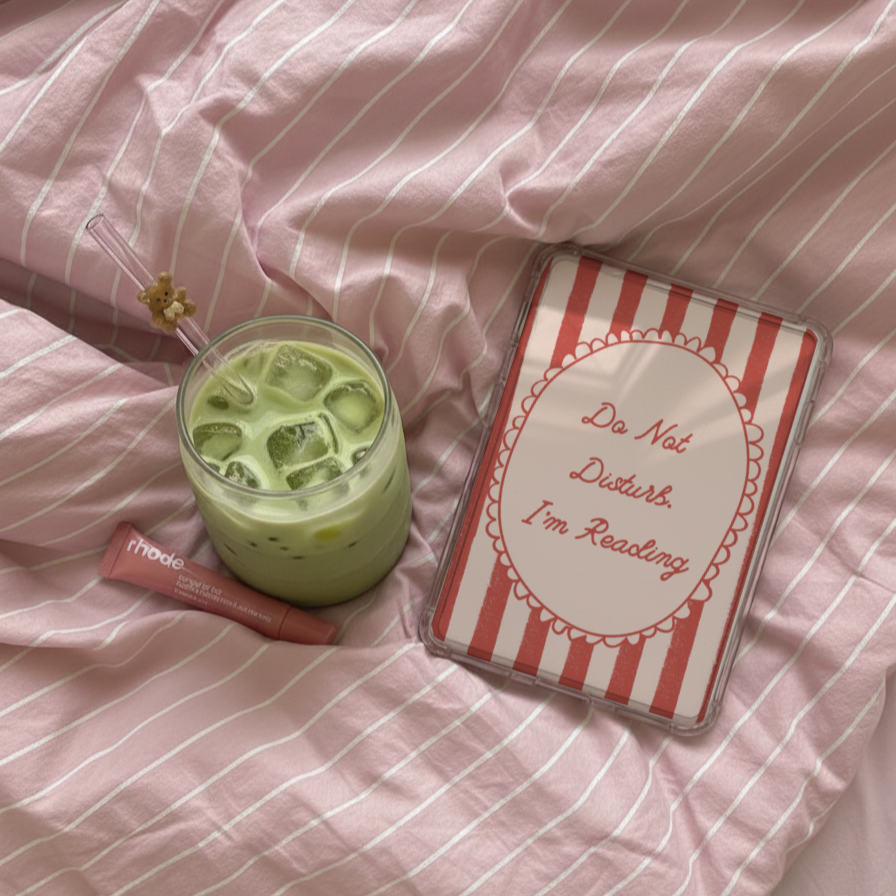 Do not disturb I'm reading Kindle insert