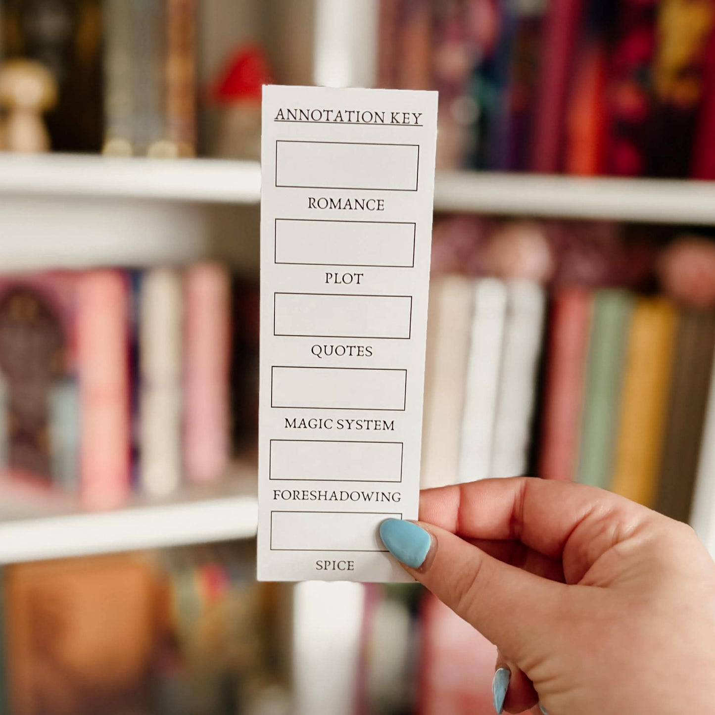 Annotation key bookmark - leftover from 2025 advent calendar