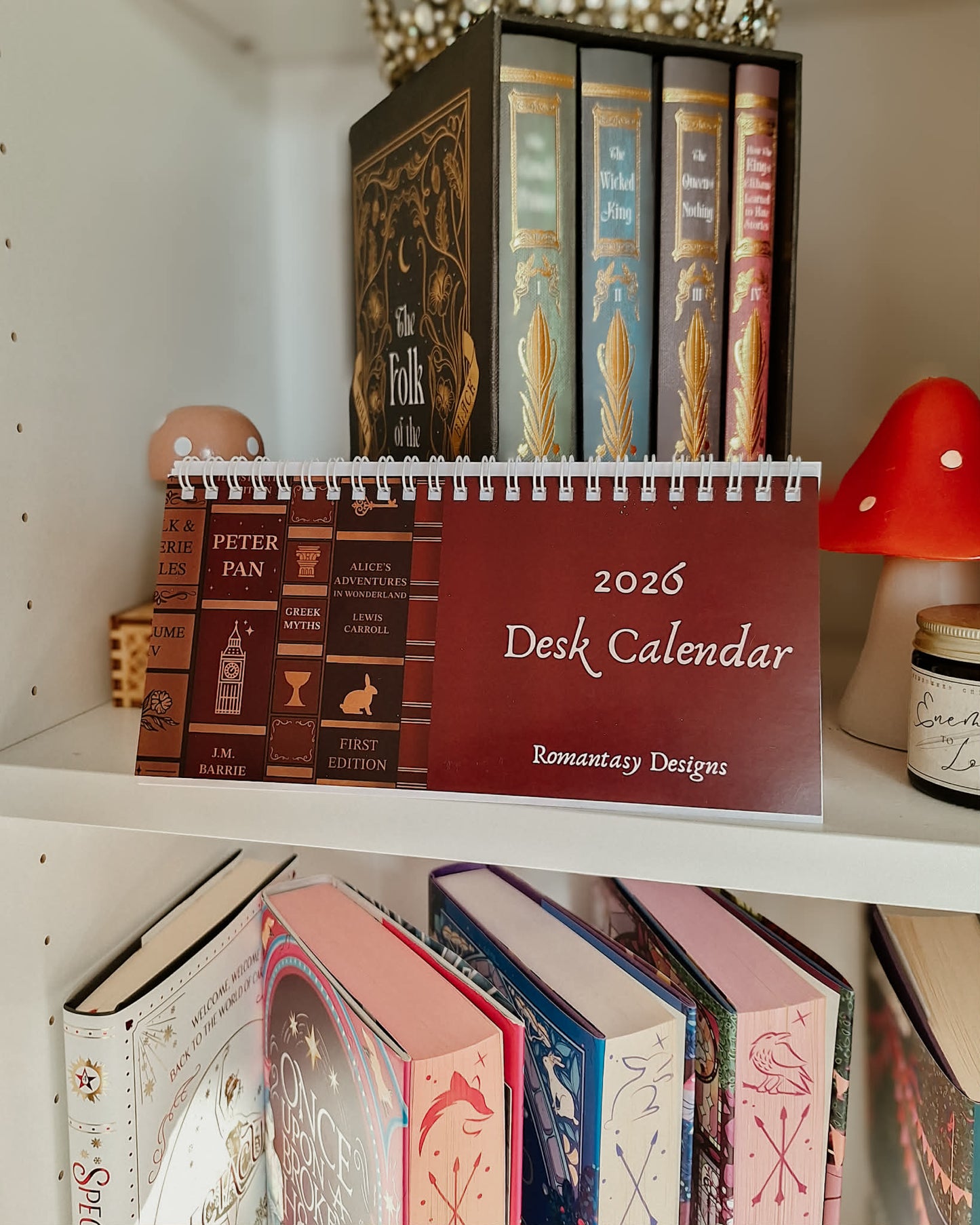 HALF PRICE! Bookish desk calendar 2026 - leftover from the 2025 advent calendar