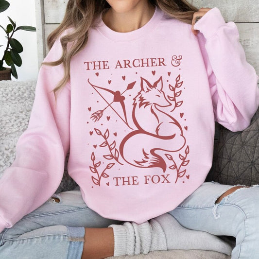 The archer and the fox sweatshirt inspired by Once Upon A Broken Heart