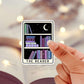 The reader tarot sticker