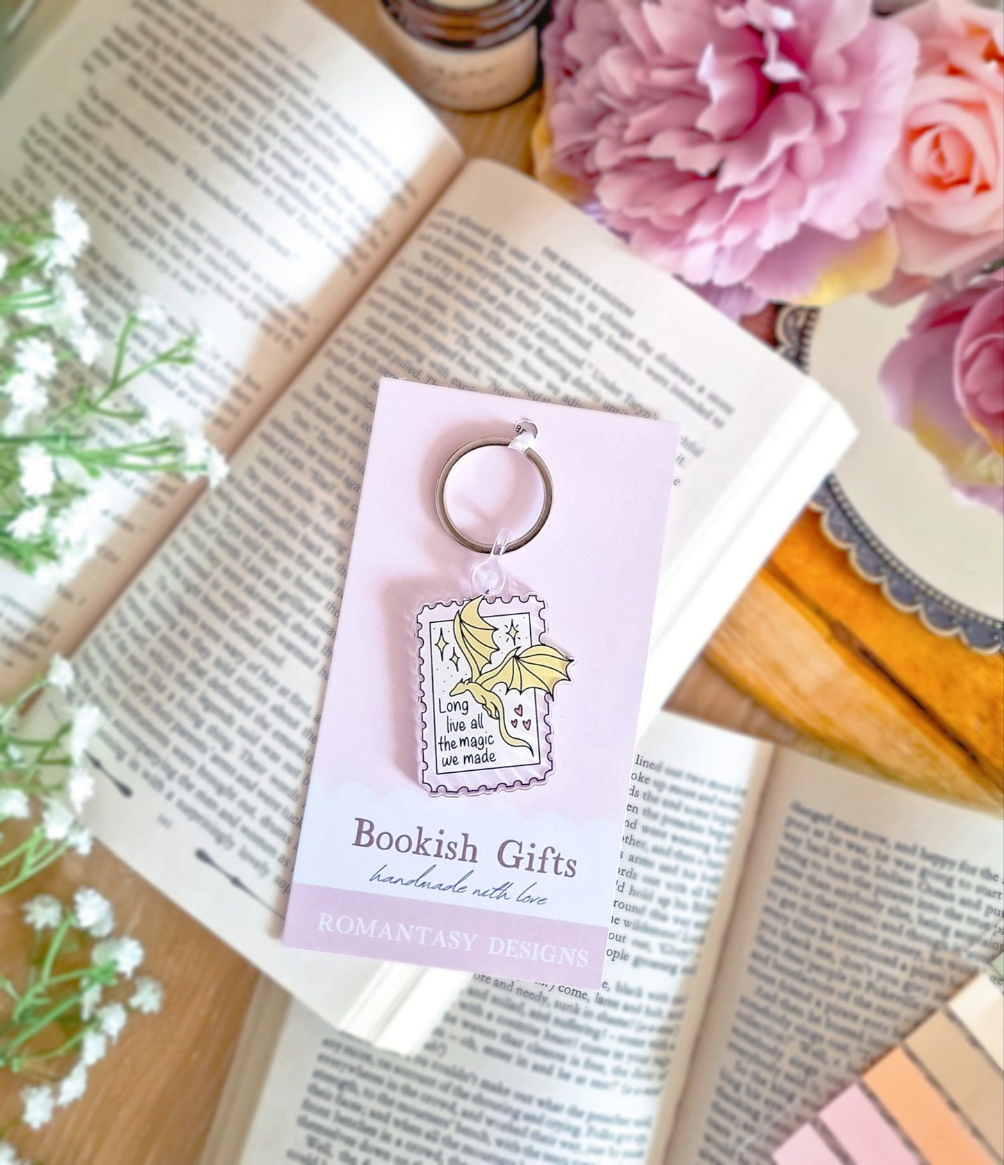 long live dragon keyring