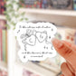 ACOTAR to the stars who listen locket sticker