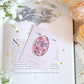 Stained glass dragon magnetic bookmark