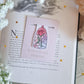 Enchanted rose magnetic bookmark