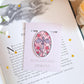 Stained glass dragon magnetic bookmark