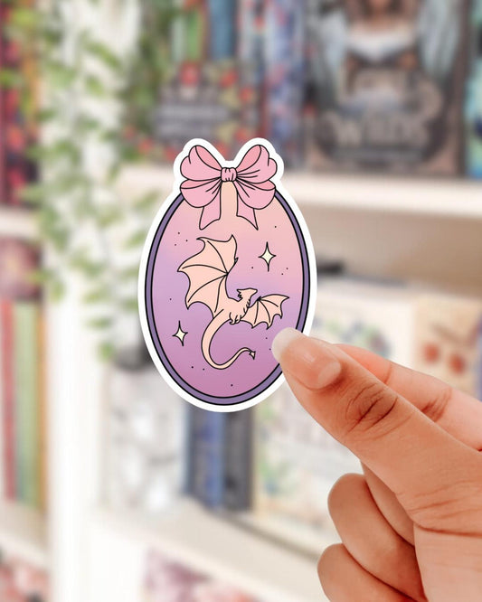 dragon bow frame sticker