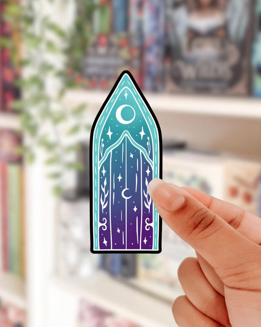 Fairy door celestial sticker
