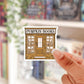 pumpkin book shop sticker