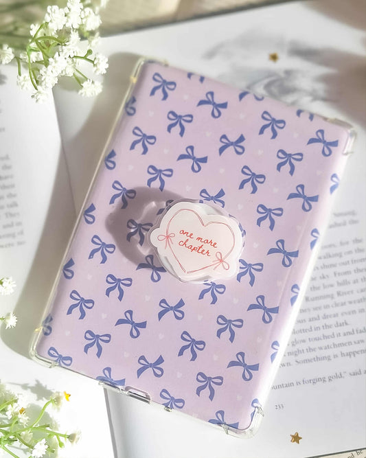 One more chapter acrylic kindle grip
