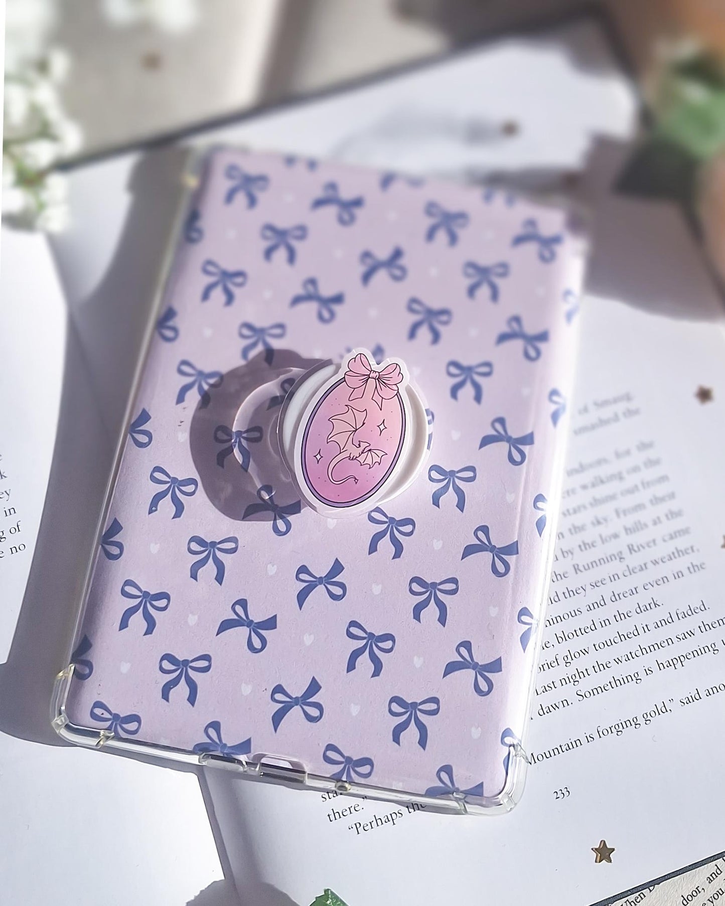 dragon bow kindle/phone grip adhesive