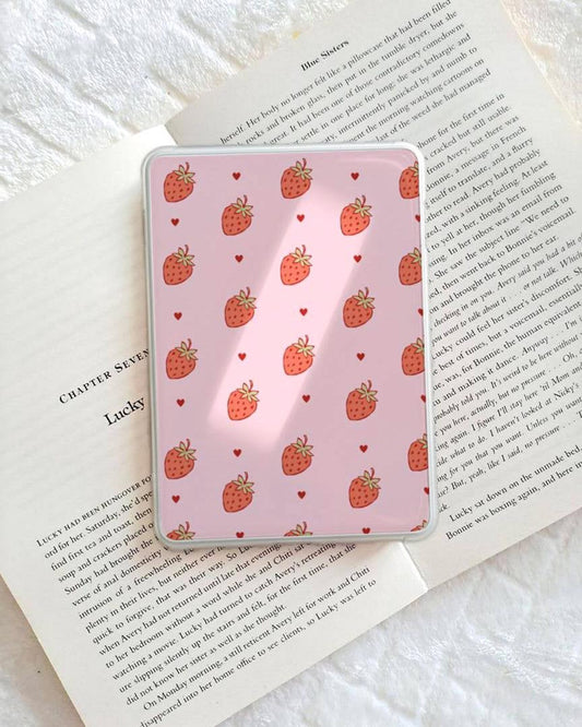 Heart and strawberry Kindle insert
