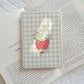 Gingham strawberry matcha dragon Kindle insert