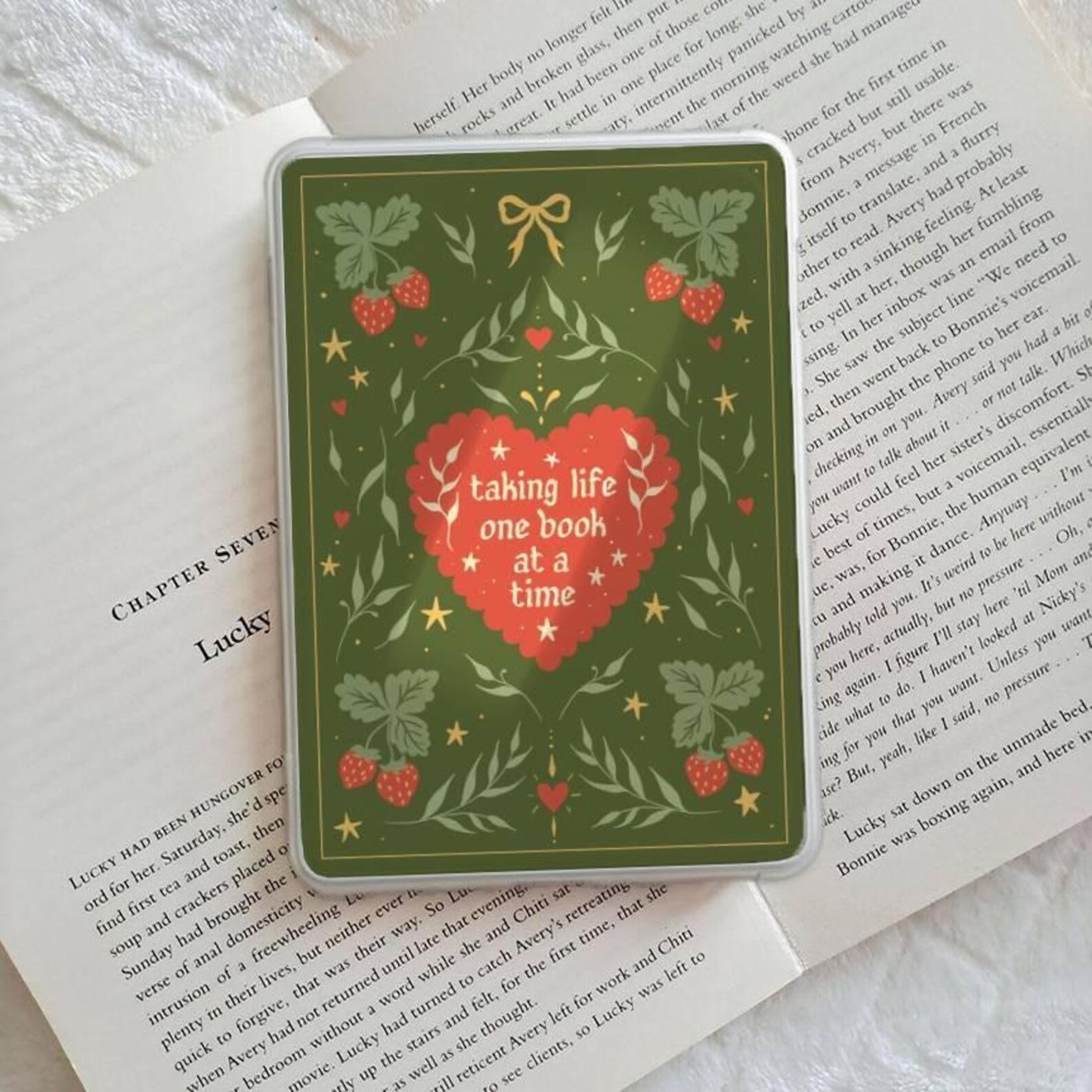 One book at a time Kindle insert