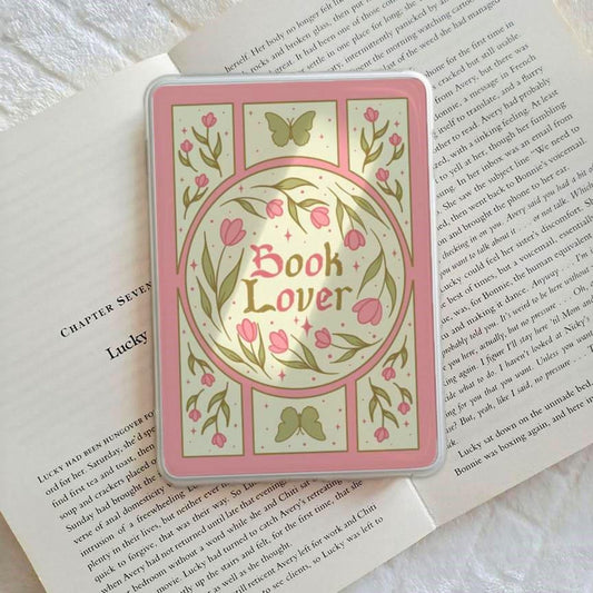 Book lover tulip Kindle insert