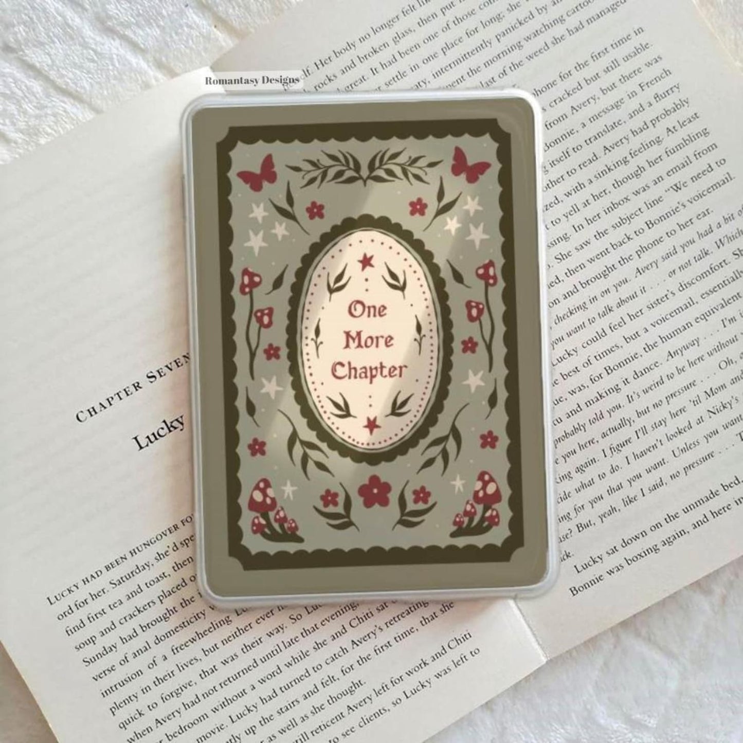 One more chapter dark version folklore Kindle insert
