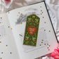 One book at a time folklore collection die cut bookmark