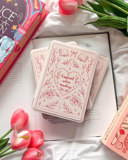 Happiest when reading kindle case