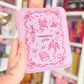 Romantasy Girlie book/kindle sleeve pink medium size