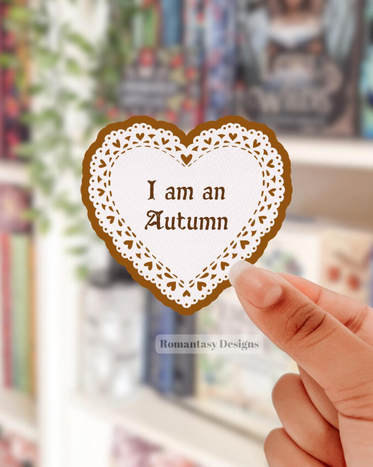 I am an autumn sticker