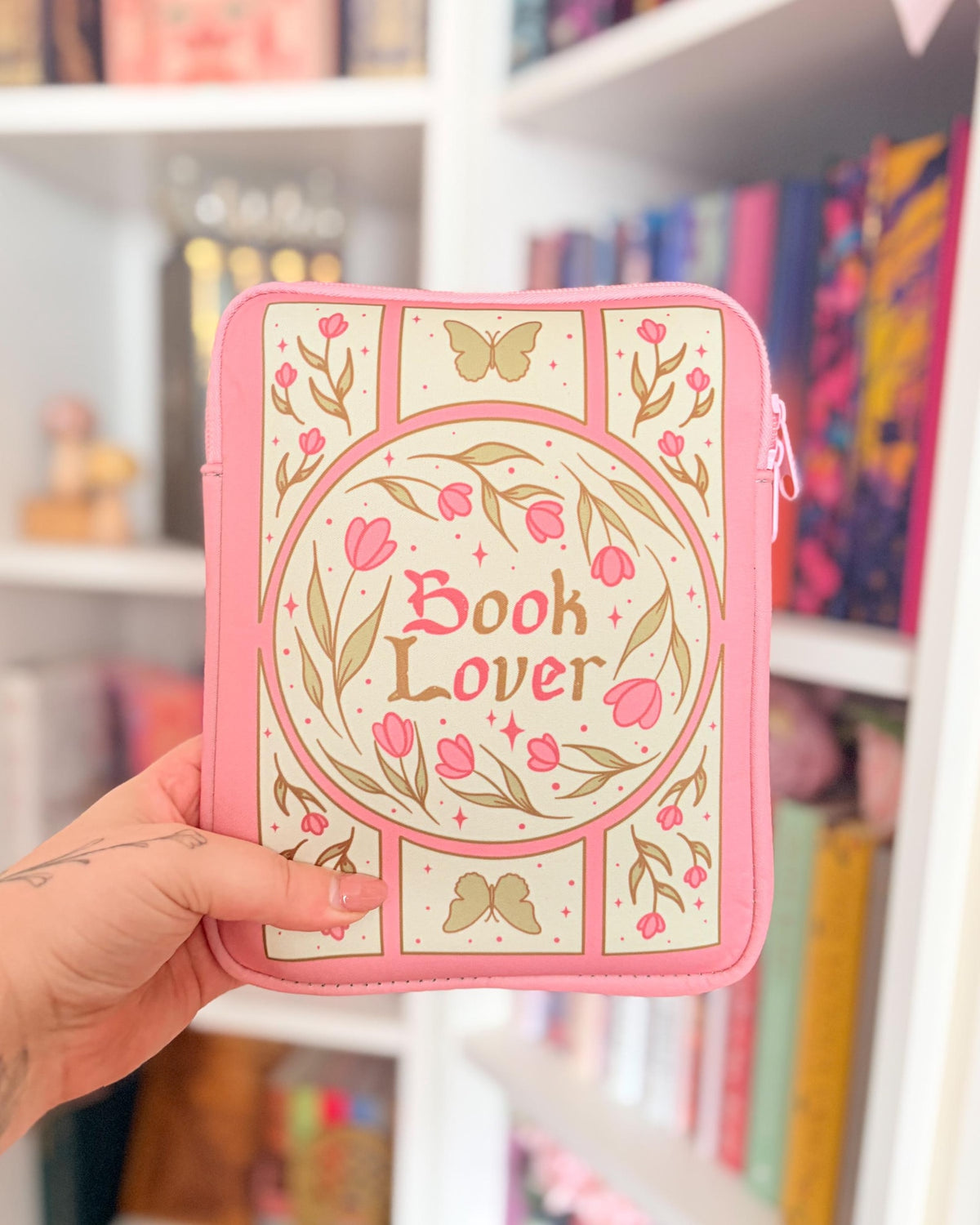book lover tulip book sleeve
