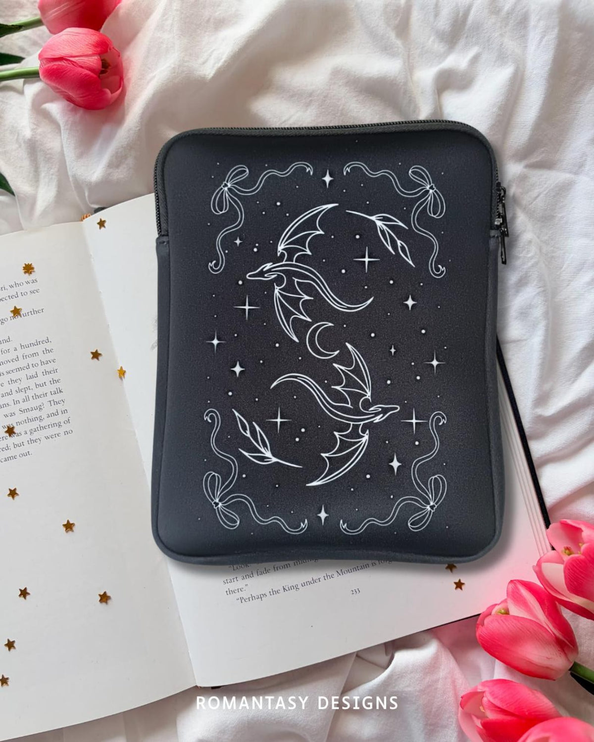 celestial dragons book sleeve