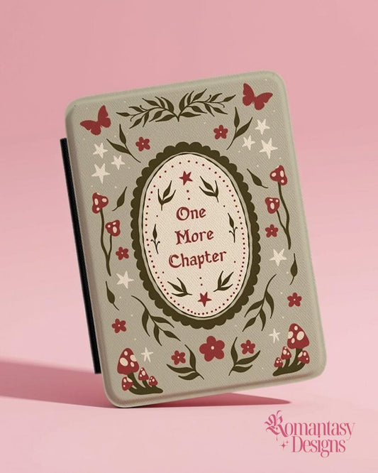 One more chapter green kindle case with clear back Paperwhite 12th 7"/11th 6.8"/basic 2022/2024