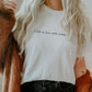 I fall in love with words t-shirt