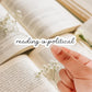 Reading is political sticker