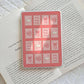 Bookish stamps Kindle insert