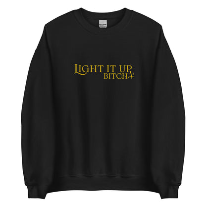 Crescent City Light it up embroidered sweatshirt, variety of colours