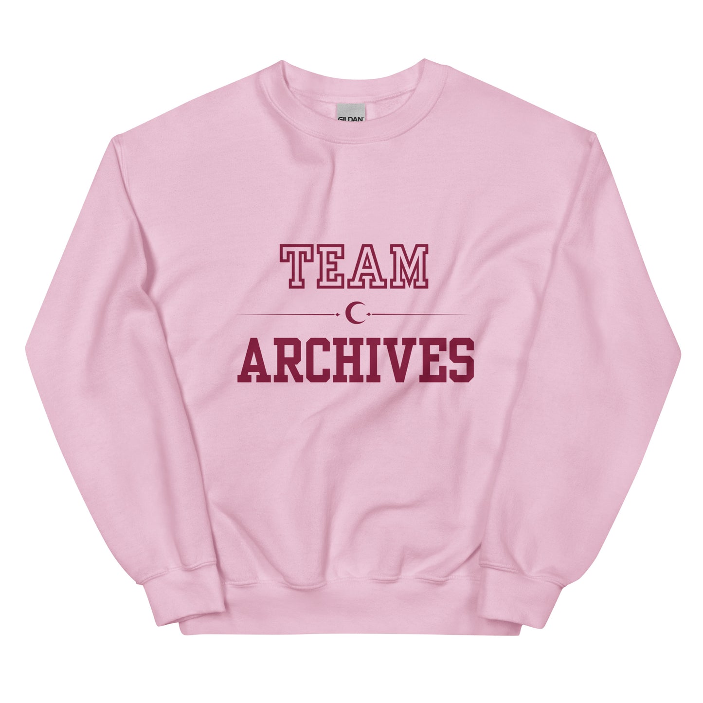 Team Archives Crescent City Pink crewneck