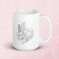 Little fox 11oz or 15oz ceramic mug