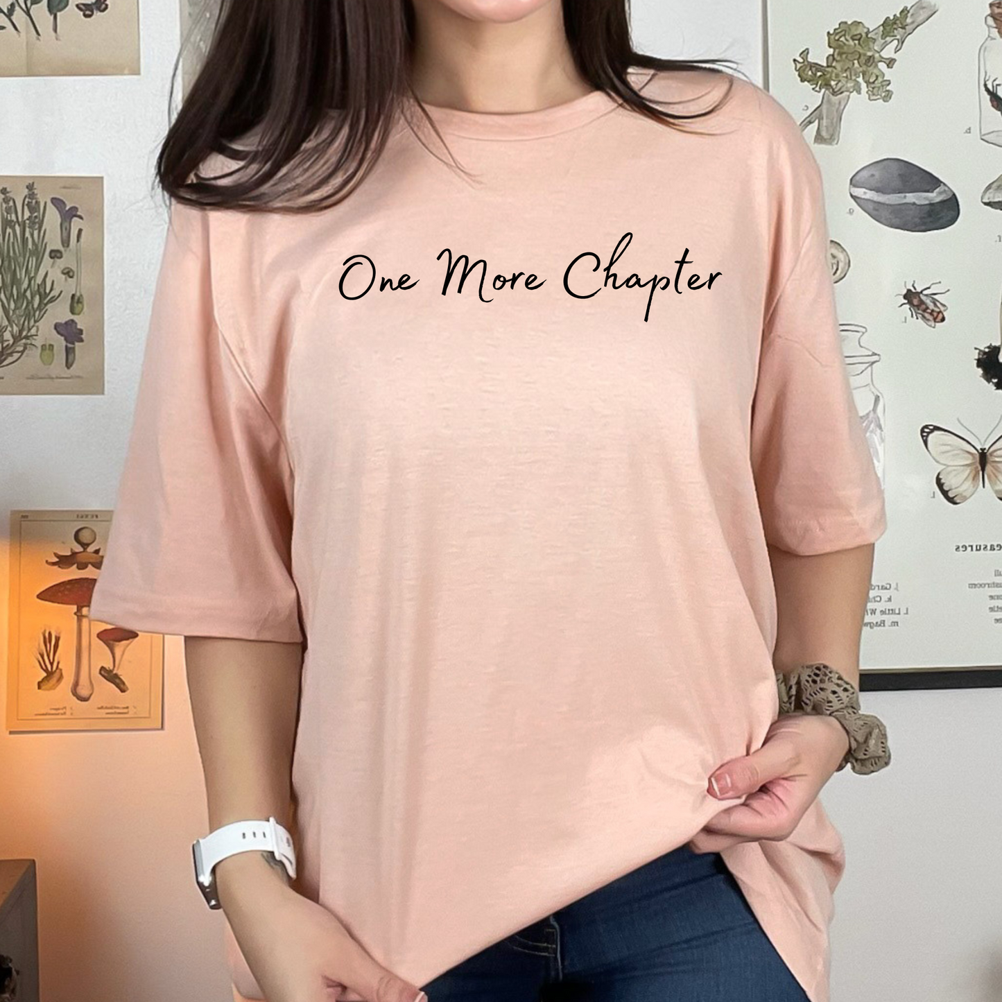 One more chapter literary t-shirt