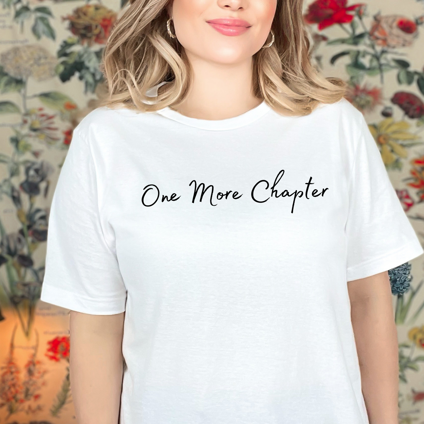 One more chapter literary t-shirt