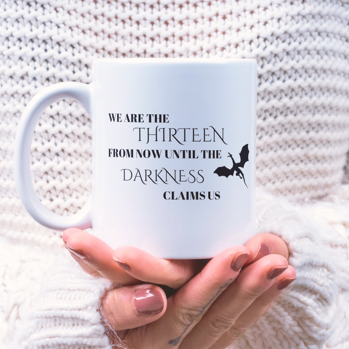 Thone of glass the thirteen 11oz ceramic coffee mug  - Officially licensed by Sarah J. Maas