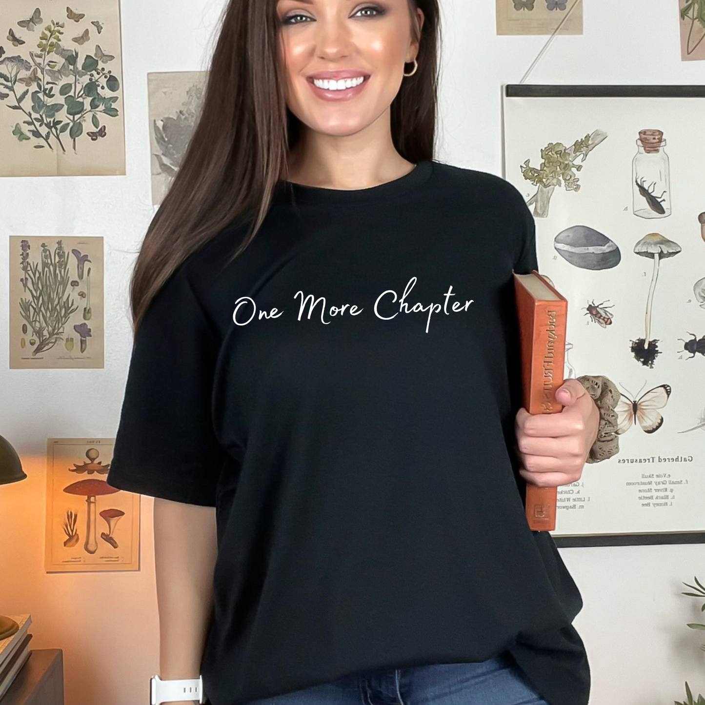 One more chapter literary t-shirt